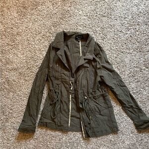 Stylish Olive Utility Jacket for Women